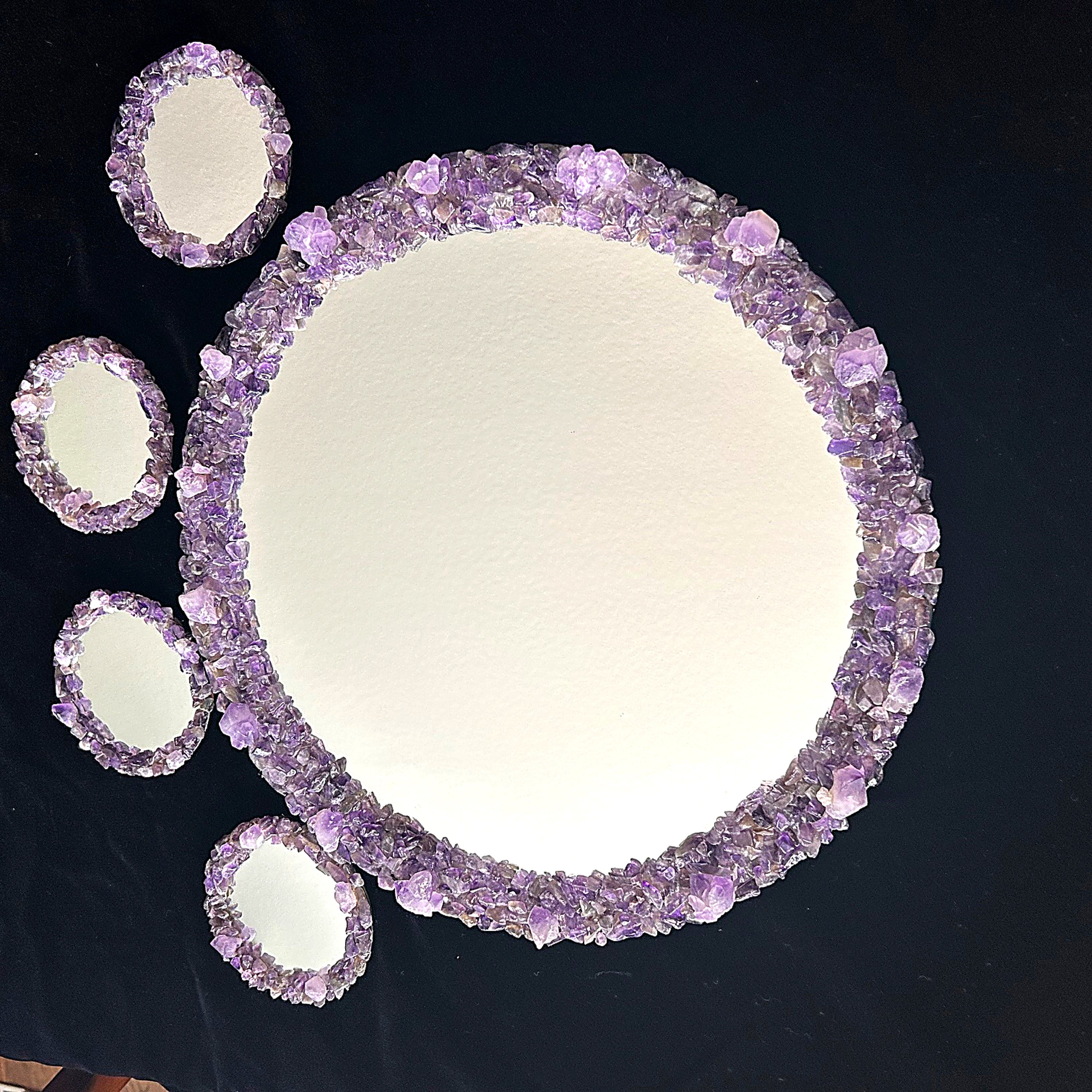 Hu3 Matter™ Amethyst Mirror Set (5-Piece)