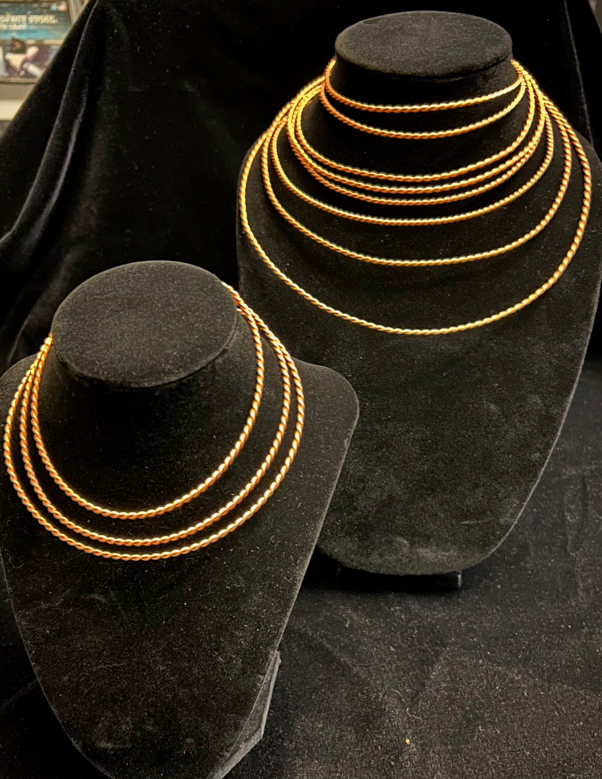 Rachael Rose™ Double-Wrapped Copper Tensor Wire Necklace (Layered Look)